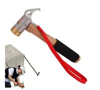 Marteau à clous, marteau à piquets - Marteau extérieur avec poignée en bois | Marteau pratique, outils pour extracteurs, extracteur d'amortissement, marteau multifonctionnel pour femmes