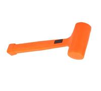 Marteau à coup mort, outil d'installation à Face souple en caoutchouc Pvc de 0,5 lb avec acier pour Mine de charbon pétrochimique, poignée antidérapante pour une utilisation (1LB)