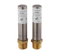 Marteau à eau en acier inoxydable Kit 2 unités 1/2 NPT pour stabiliser le débit d'eau et limiter la transmission des ondes de choc
