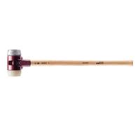 Marteau à frapper SIMPLEX, nylon / métal mou ; avec corps en fonte malléable et manche en hickory | D=80 mm | 3089.081