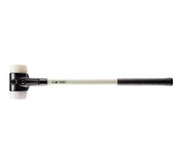Marteau à frapper SIMPLEX, superplastique / nylon ; avec corps renforcé en fonte malléable et manche en fibre de verre | D=80 mm | 3778.081