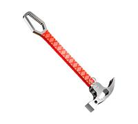Marteau à griffes droit, clé à molette réglable à 5 positions et outil | Marteau de construction - pour démolition de toit, tapisserie, camping, mécanicien
