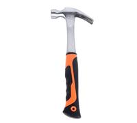 Marteau à griffes multifonctionnel en acier 45 pour usage industriel et automobile, marteau de charpentier à griffes droites intégré pour l'installation d'électricien et les