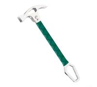 Marteau à panne panne pliable en acier au carbone traité thermiquement avec angle de griffe réglable pour un retrait facile des clous et plusieurs trous de vis hexagonaux, convient pour le travail du