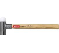 Marteau à panne PB SWISS TOOLS, 27 cm, Poignée en Bois, Tête en Plastique, 0.66 kg, Modèle Suisse, Marteau à panne lisse