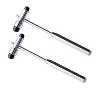 Marteau à Réflexes Neurologiques avec Pinceau et Aiguille Intégrés, Outil de Diagnostic Musculaire et Neurologique en Plastique ABS, à Deux Têtes pour Professionnels de Santé (2)