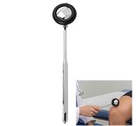 Marteau à Réflexes Professionnel en Acier Inoxydable Chromé 110 g, Longueur 22 cm, Outil de Diagnostic Neurologique pour Examen Clinique, Tests de Réflexes Tendineux et Évaluation Médicale