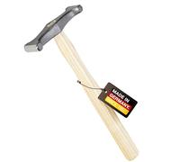 Marteau à tondre PICARD n° 175 ES 375 g | Robuste et précis | Acier spécial | Qualité professionnelle pour couvreurs et ferblantiers | Manche ergonomique en frêne | Gris martelé | Marteau charpentier