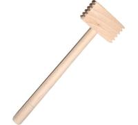 Marteau à viande en bois carré 30 cm | Pilon de cuisine en bois | Maillet à viande en bois | Marteau de cuisine en bois 30 cm
