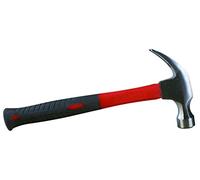 Marteau Arrache Clou - Petit Marteau 27 mm - Marteau Charpentier Avec Manche En Fibre De Verre - Poignée Ergonomique Avec Revêtement Soft Grip - Produit Sécurisé De Qualité - Marque Tec Hit