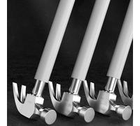 Marteau arrache-panne avec manchon pour installation de climatisation, marteau multifonctionnel à manchon en acier avec raccord de douille intégré, 14 mm/17 mm/19 mm/(argent 14 mm)