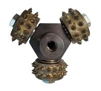 Marteau bouchardeur Marteau en alliage à 3 têtes Litchi, 3 rouleaux et pierre à polir, marbre, granit, béton, outil abrasif for sol