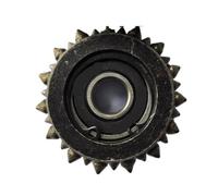 Marteau bouchardeur Rouleau de broyage for marteau en carbure de diamant, 37mm, avec roulements encastrés, 30 pointes, arbre de 10mm, hauteur de 22mm, 12 pièces