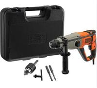 Marteau combiné BLACK+DECKER SDS-Plus dans un étui BEHS02K