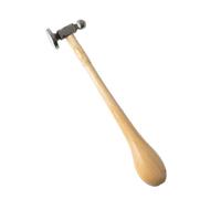 Marteau de bijoutier rond et plat pour projets de travail du métal, orfèvre pratique et ergonomique pour les amateurs de bijoutiers