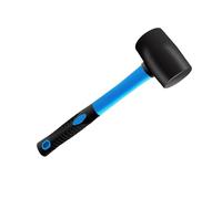 Marteau de construction en caoutchouc de 1000 g avec technologie d'absorption des chocs pour des projets précis de revêtement de sol et de carrelage, maillets en caoutchouc résistants à l'usure pour