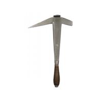 Dimos Marteau de couvreur 135501, manche cuir, panne courte, pour gaucher