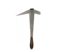 Dimos Marteau de couvreur 135501, manche cuir, panne courte, pour gaucher