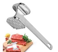 Marteau de cuisine pour viande - Batteur à viande double face | Attendrisseur de viande en acier, outil de cuisine pour poulet, escalopes de veau, conque, parfait pour aplatir et ramollir la viande