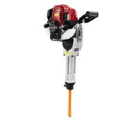 Marteau de démolition électrique 1,2 kW 37,7 CC avec point Chisel, Chisel plat, sac à outils, gobelet doseur, entonnoir, marteau perforateur 8500 tr/min pour briser les pierres, creuser