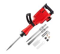 Marteau de démolition Jack 3800W rotatif multifonctionnel avec boîte Béton électrique Perceuse à percussion for creuser, ébrécher, casser des trous Écaillage Rivetage
