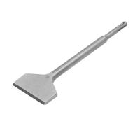 Marteau de démolition rotatif à tige ronde, burin mince pour carrelage large, grattoir pour mur et sol, 3 pouces x 10 pouces