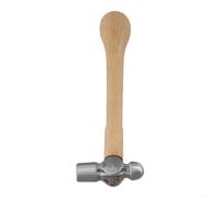 Marteau de fabrication de bijoux avec tête en métal et manche en bois pour orfèvre bijoutier offrant une performance de martelage fiable (A)