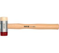 Marteau de ferblantier 28 mm pu/nylon, manche en hickory YT-4631 YATO