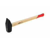 Marteau de forgeron AWTOOLS 3,0 kg, manche en bois, finition noire