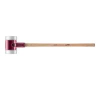 Halder Masse SIMPLEX 3007.141, D tête 140 mm, L 1045 mm, mi-dur super-plastique, manche Hickory