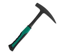 Marteau de géologue multifonction en acier avec tiges en fibre de verre et poignée ergonomique pour travaux de bricolage et de forge en acier