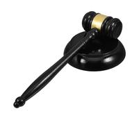 Marteau de juge en bois avec son clair et fort for les réunions d'enchères et cadeau for les avocats, les juges et les commissaires-priseurs Maillets en bois