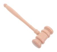 Marteau de juge en bois dur, for usage en salle d'audience, accessoire de vente aux enchères de droit professionnel et outil judiciaire Maillets en bois