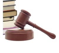 Marteau De Juge Et Bloc Sonore, Marteau De Juge Et Bloc, Accessoire De Bureau Outil De Simulation De Tribunal D'Enchères Pour Diplômés D'École De Droit Avocats Femmes Hommes
