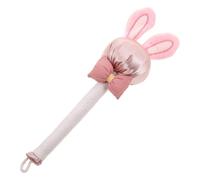 Marteau de Massage Corporel à Long Manche, Forme Lapin, Tissu Rose