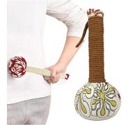 Marteau de massage correspondant - Bâton de portée étendu, fouet musculaire robuste | Barre de massage anti-évidence, robinet ergonomique pour le corps avec tête en bois, solution de douleur de