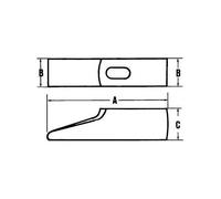 Marteau de mécanicien 400, manche hickory - EP26-P315 - 0400260301 MOB