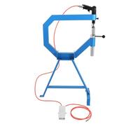 Marteau de planishing pneumatique 50-100 PSI 875-1350 tr/min - Marteau plat en métal avec interrupteur à pied - Enclume 1"/2"/3"