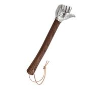 Marteau de poing robuste en acier inoxydable avec poignée en bois ergonomique pour frapper le camping, l'automobile, les applications ménagères, etc