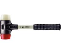 Marteau de protection SIMPLEX, plastique / nylon ; avec boîtier renforcé en fonte malléable et manche en fibre de verre | D=30 mm | 3768.030