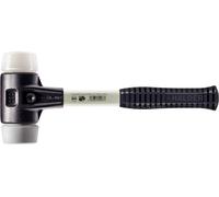 Marteau de protection SIMPLEX, TPE-mid / Superplastik ; avec boîtier renforcé en fonte malléable et manche en fibre de verre | D=50 mm | 3737.050