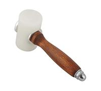 Marteau de qualité supérieure pour le travail du cuir - Tête en nylon avec manche en bois, idéal pour poinçonner et imprimer