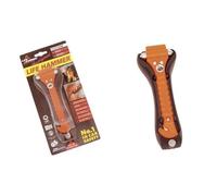 Marteau de secours LEINA avec coupe ceinture - Noir - LEINA-WERKE - Outil - Plastique - 0,5 kg