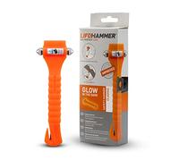 Marteau de secours LifeHammer original - Orange - Glow In The Dark - incl. support
