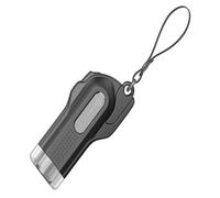 Marteau de sécurité amélioré pour Porte-clés Voiture, ciseau de Ceinture, Brise-vitres latéral, Sauvetage,Black