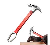 Marteau de serrurier réglable à 5 niveaux - Marteau d'électricien pour électricien - Pour menuiserie, construction, camping, réparation, rénovation, bricolage