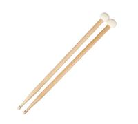 Marteau de tambour à double tête pour entrainement à percussion, maillets, baguettes à tête en feutre, timbales, baguettes à double extrémité