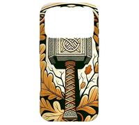 Marteau de Thor et Feuilles de chêne Thor Norse Coque pour iPhone 17 Pro