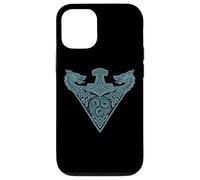 Marteau de Thor Loup d'Odin Triquetra Symbole Viking Coque pour iPhone 12/12 Pro