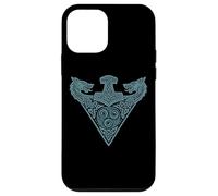 Marteau de Thor Loup d'Odin Triquetra Symbole Viking Coque pour iPhone 12 Mini